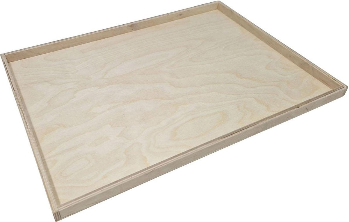 Couvercle en bois pour la boîte de jeu sable cinétique