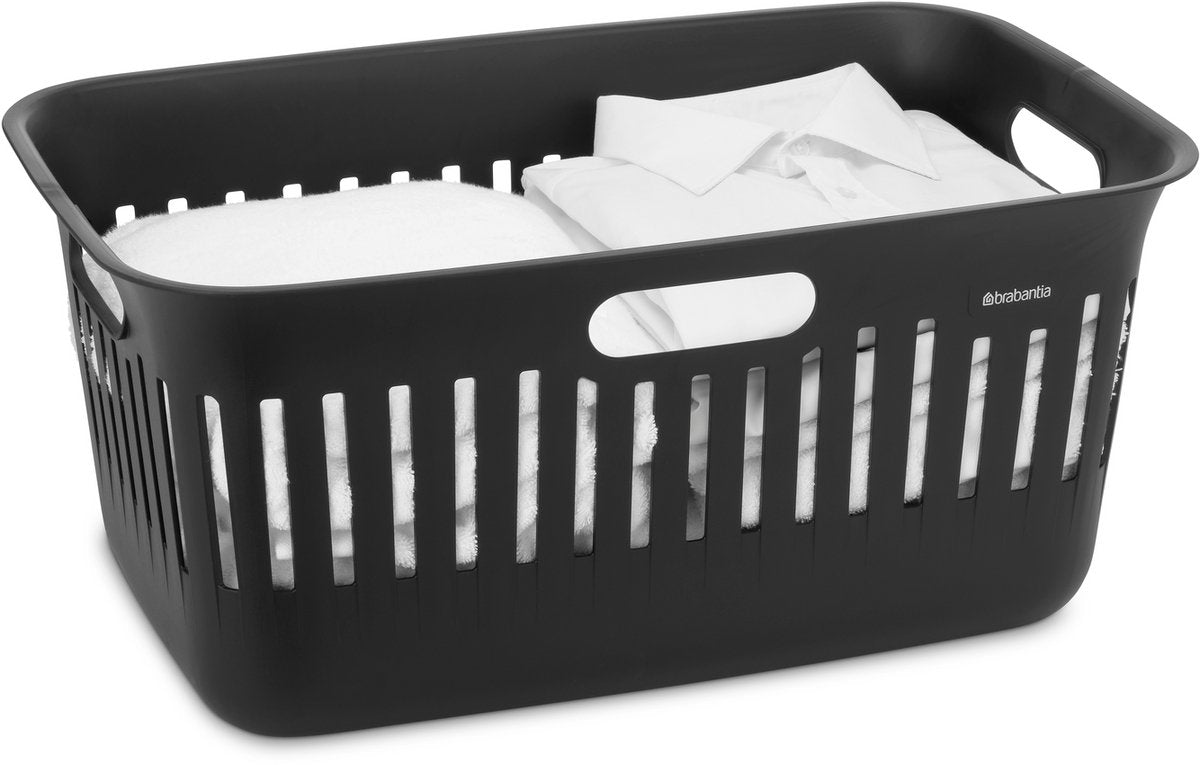 Brabantia panier à linge collect-it - 40 l - noir