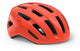 With miles mips casque de vélo hommes femmes - casque de vélo vélo de ville adultes - vélo électrique - trekking - taille m l (58-61 cm) - corail brillant (rouge)