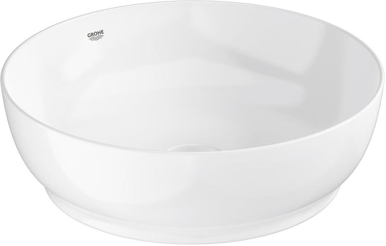 Lavabo rond Grohe essence – 45 cm – sans trop-plein – céramique brillante – aquaceramic hyperclean – blanc