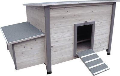 Poulailler Flamingo cottage fort - 149 x 79 x 80 cm