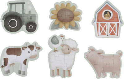 Petite ferme néerlandaise 6in1 puzzle 3-5 pièces