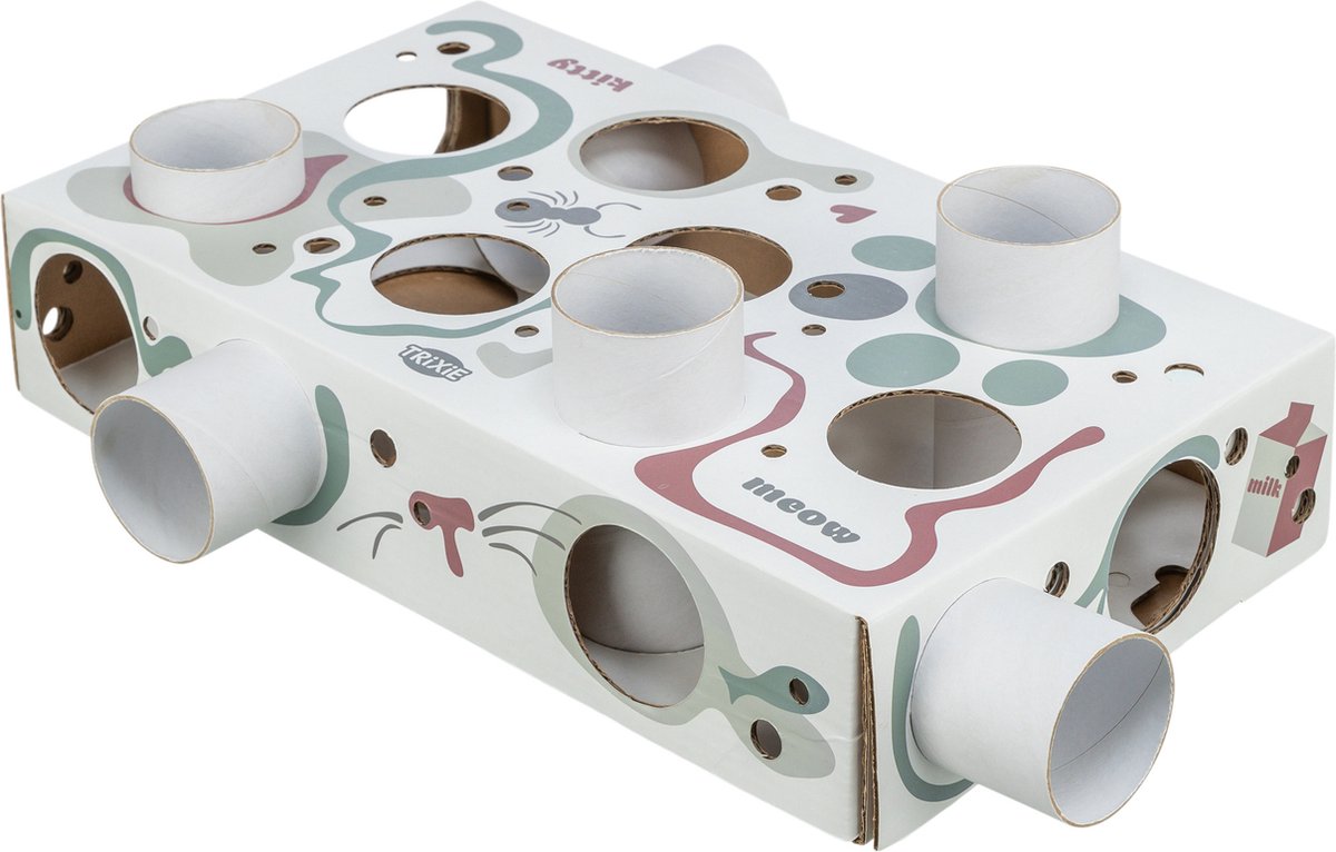 Trixie Cat Activity Paws'n'Treats Box Cardboard