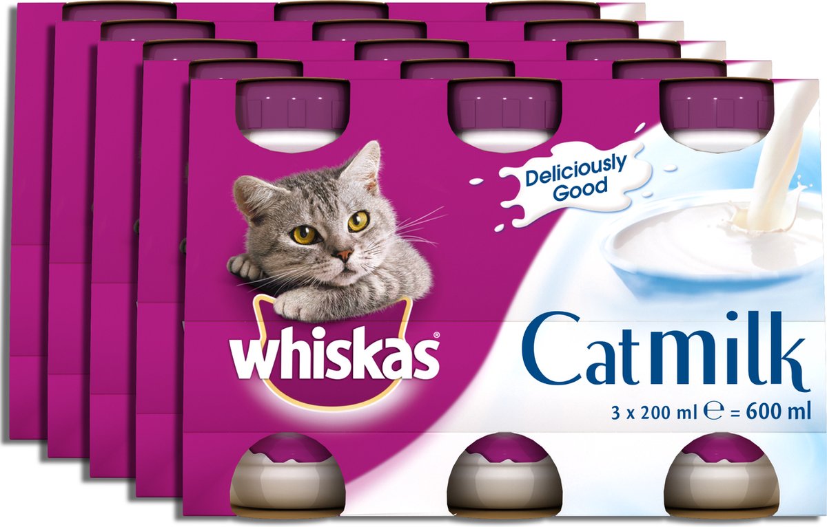Bouteille de chat de whiskas