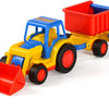 Toys de Cavallino Toys Cavallino Basics avec pelle et remorque