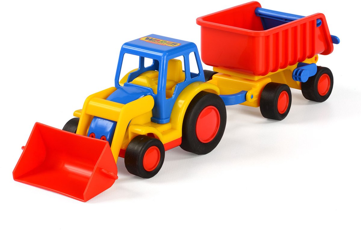 Toys de Cavallino Toys Cavallino Basics avec pelle et remorque