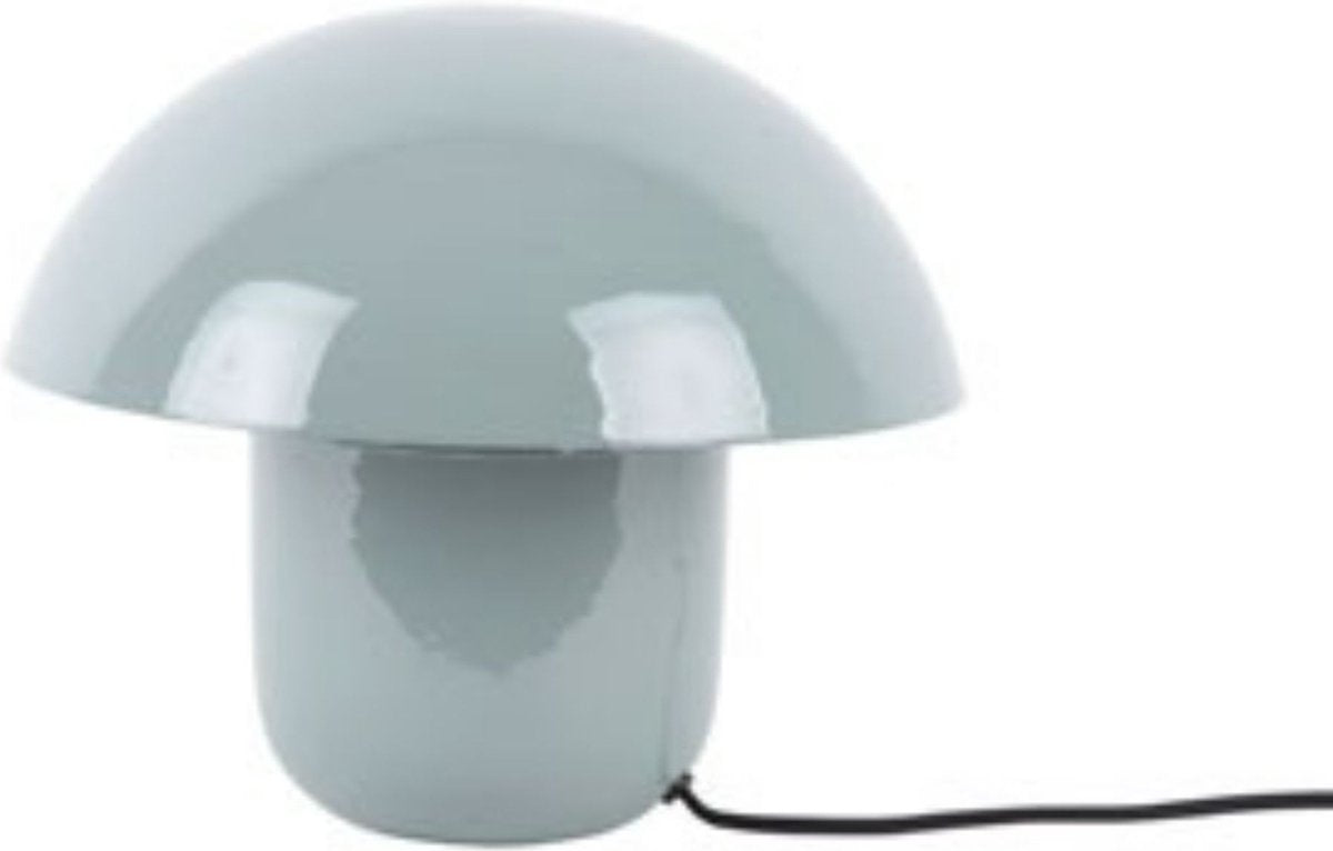 Lampe de table Leitmotiv gros champignon - bleu - 29x29x25cm - moderne