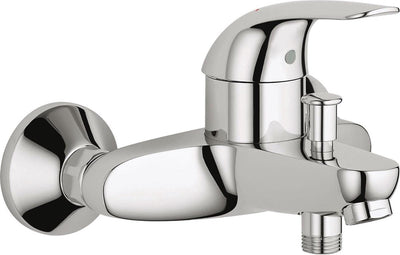 Robinet de baignoire Grohe Swift - entraxe 15 cm - avec inverseur - chrome