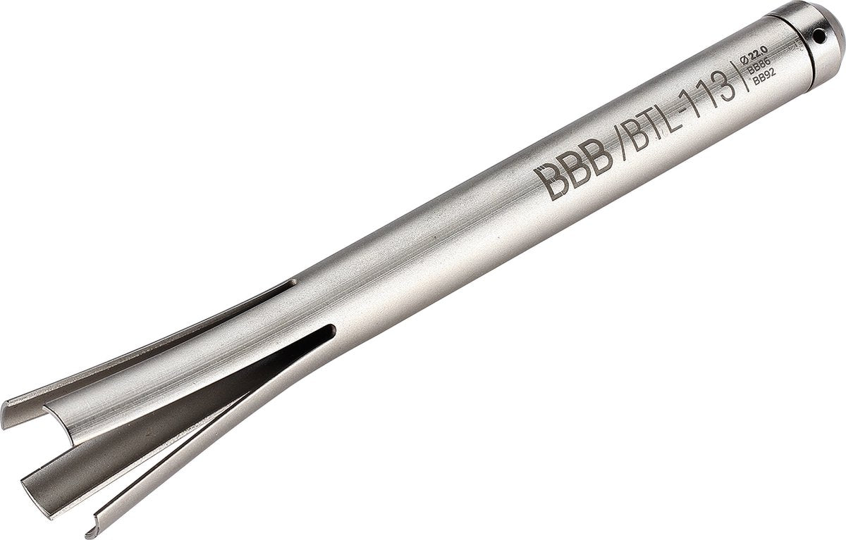 Bbb cycling cupout dissolvant de roulement 22 mm - support inférieur à ajustement serré - retrait et installation des roulements et des cuvettes de roulement - entretien du boîtier de pédalier - outils de vélo à ajustement serré - btl-113