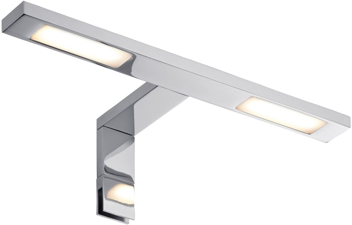 Paulmann Galeria LED Lampe Miroir Crochet IP44 2700K 2x280lm 230V 2x3,2W Chrome