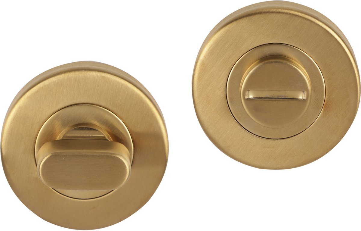 Différence | rosace de toilettes | or | rond | 53mm