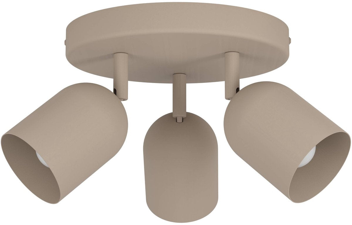 Spot Eglo tilston - e14 - ø 25 cm - coloris sable beige crème - inclinable