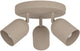 Spot Eglo tilston - e14 - ø 25 cm - coloris sable beige crème - inclinable