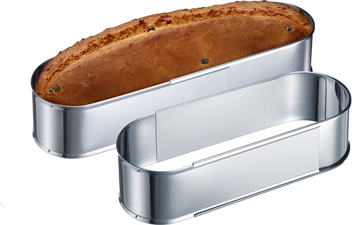 Plat de cuisson ovale Westmark, extensible, acier inoxydable, argent, 31352260