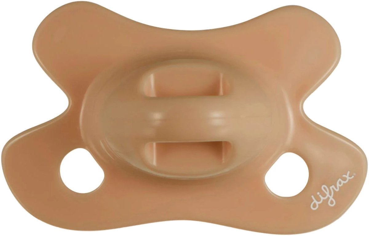 Sucette Difrax uni - ronde - -2 +2 mois - caramel