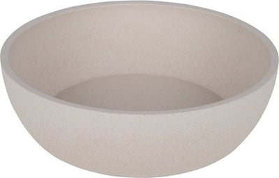 Gamelle à nourriture pour chien en bambou District 70 – pack de 2 – merengue – taille m – antidérapante – gamelle à eau pour nourriture pour chien