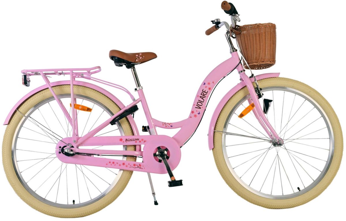 Volare Blossom Children's Bicycle - Girls - 26 pouces - Pink - Nexus 3 Gears