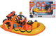 Simba - Sam le pompier - Neptune, bateau incl. figurine - véhicule jouet