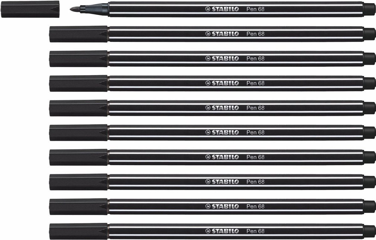 Stabilo Pen 68 Felt -Tip Pen Black (68 46)