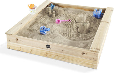 Bac à sable carré en bois de prunier - (7092061)