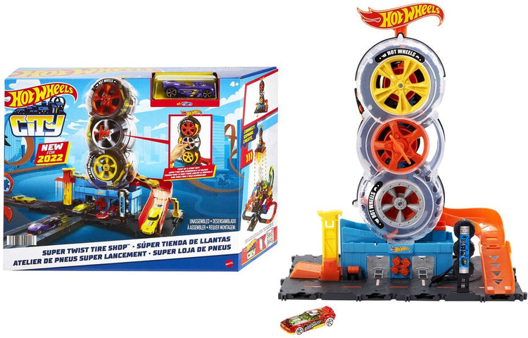 Hot Wheels Mattel - Mattel - City Super magasin de pneus