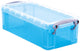 Boîte vraiment utile 0 | 9 litres | bleu vif transparent