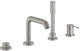 Grohe essence nouvelle combinaison de rebord de baignoire à quatre trous - supersteel