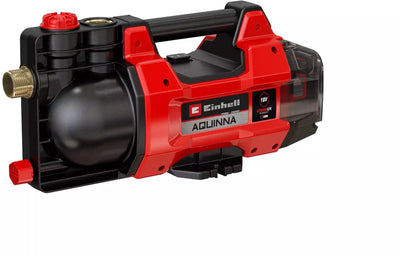 Pompe de jardin à batterie Einhell aquinna 18 28 li solo - power x-change - 18 v li-ion - 2800 l h - max. : 25 m - mode eco boost - protection contre les surcharges et le gel - excl. batterie et chargeur
