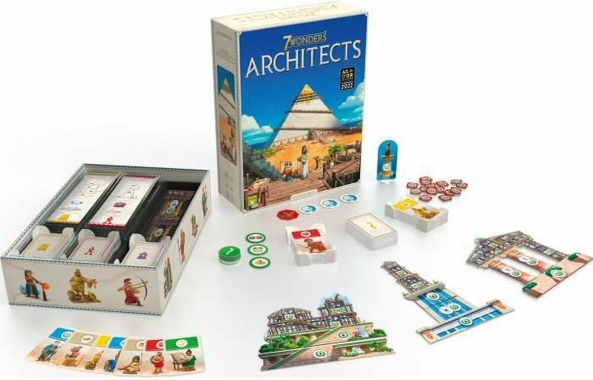 Jeu de société Asmodee 7 merveilles : architectes (fr)