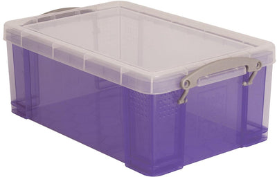 Boîtes vraiment utiles boîte vraiment utile 9 litres violet transparent