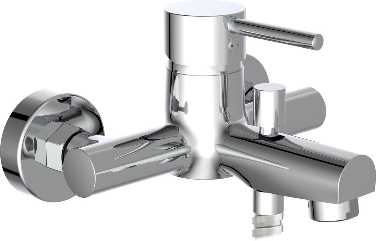 Robinet de bain Schütte atlanta - mitigeur - entraxe 150 mm - chromé