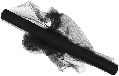 Tulle Creativ company, l: 50 cm, noir, 5 m 1 rouleau