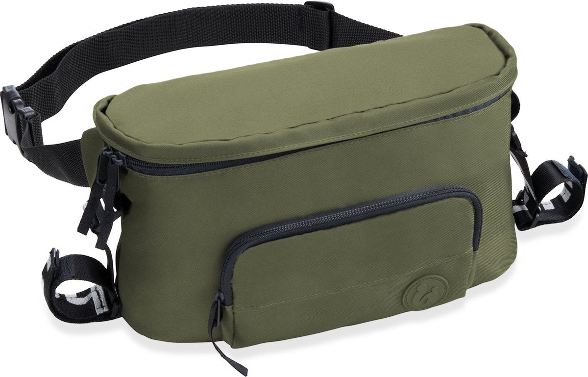 Sac banane pour poussette Hauck - accessoire pour poussette - olive