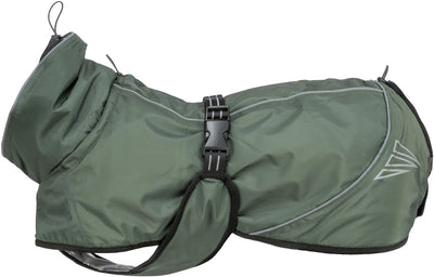 Trixie manteau pour chien hiver explorer thermo vert olive