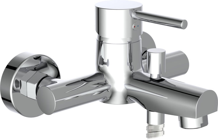 Robinet de bain Schütte atlanta - mitigeur - entraxe 150 mm - chromé