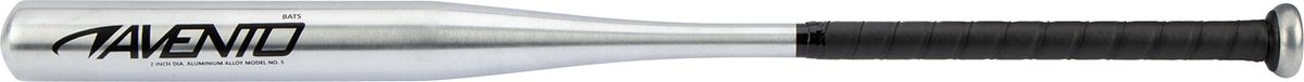 Batte de baseball Avento aluminium - 81 cm - argent