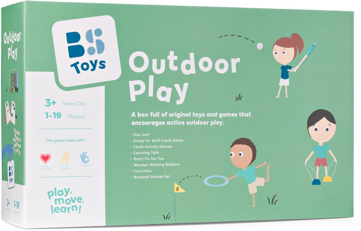 Ensemble de jeu d'extérieur Bs Toys - 8 pièces.