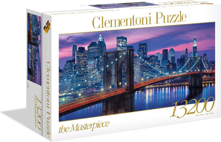 Clementoni - puzzle - 13200 pièces - new york - puzzle pour adultes