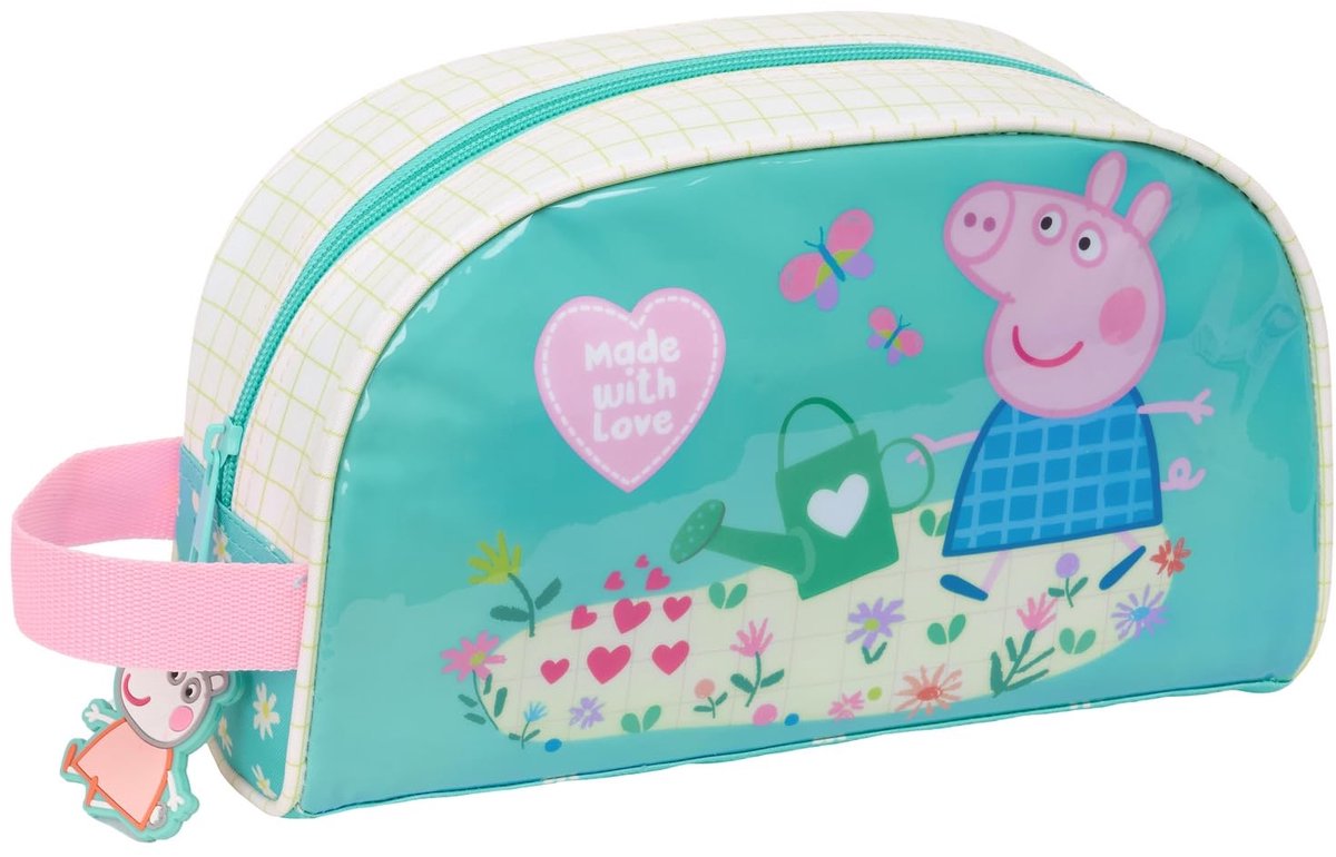 Safta Peppa Pig jolies fleurs trousse bleu homme