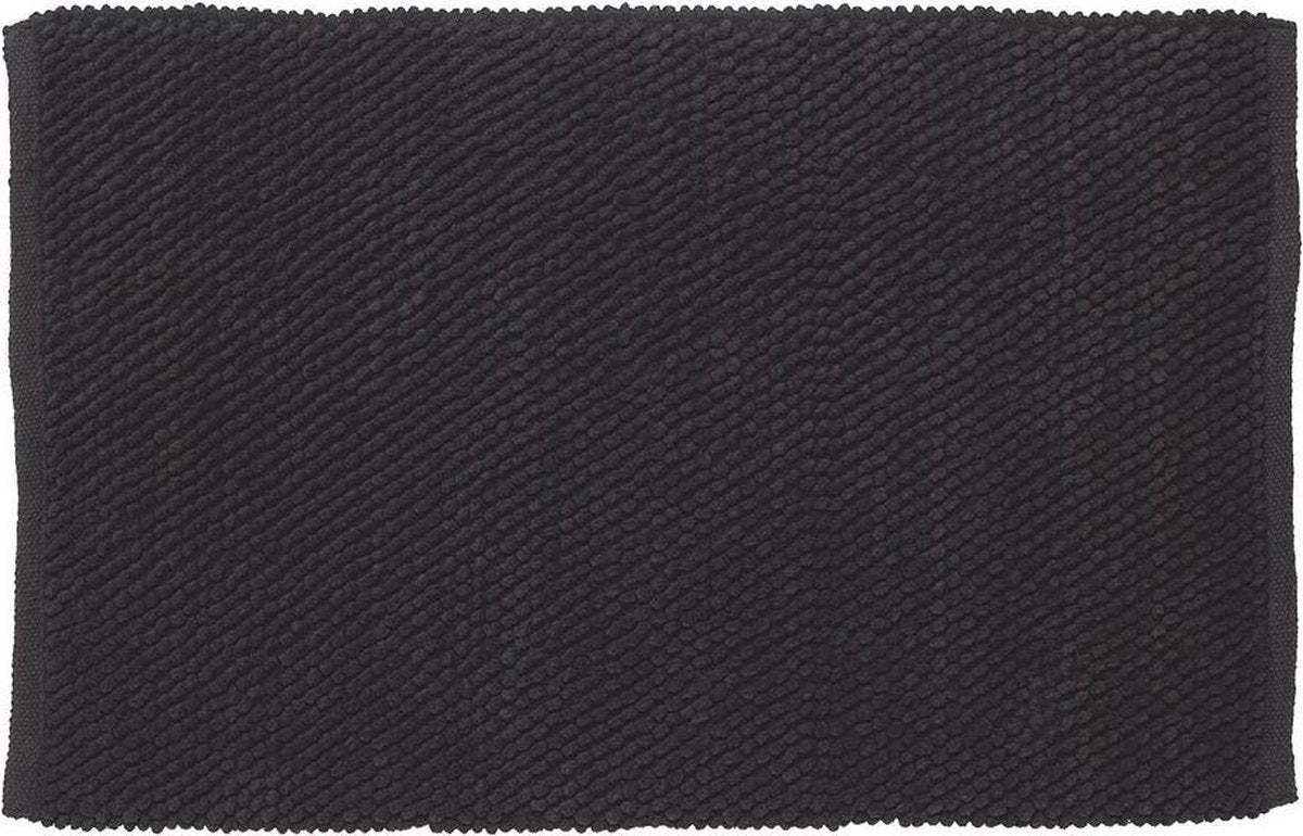 Sealskin - tapis de bain Delhi 60x90 cm - coton - gris foncé
