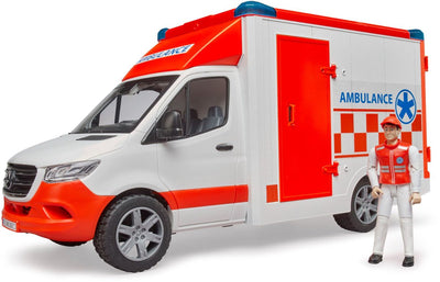 Ambulance Bruder MB Sprinter avec pilote