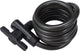 Câble antivol pour vélo Bbb - antivol de vélo avec 3 clés - longueur : 180 cm - épaisseur : 15 mm - câble antivol pour vélo de ville, vélo de course VTT - bbl-112b