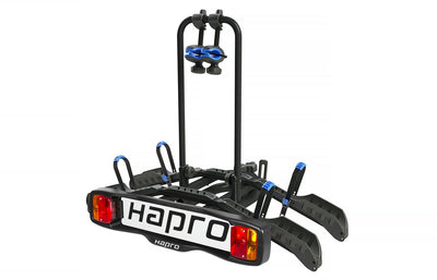 Hapro porte-vélos atlas bleu 2 vélos 7 broches