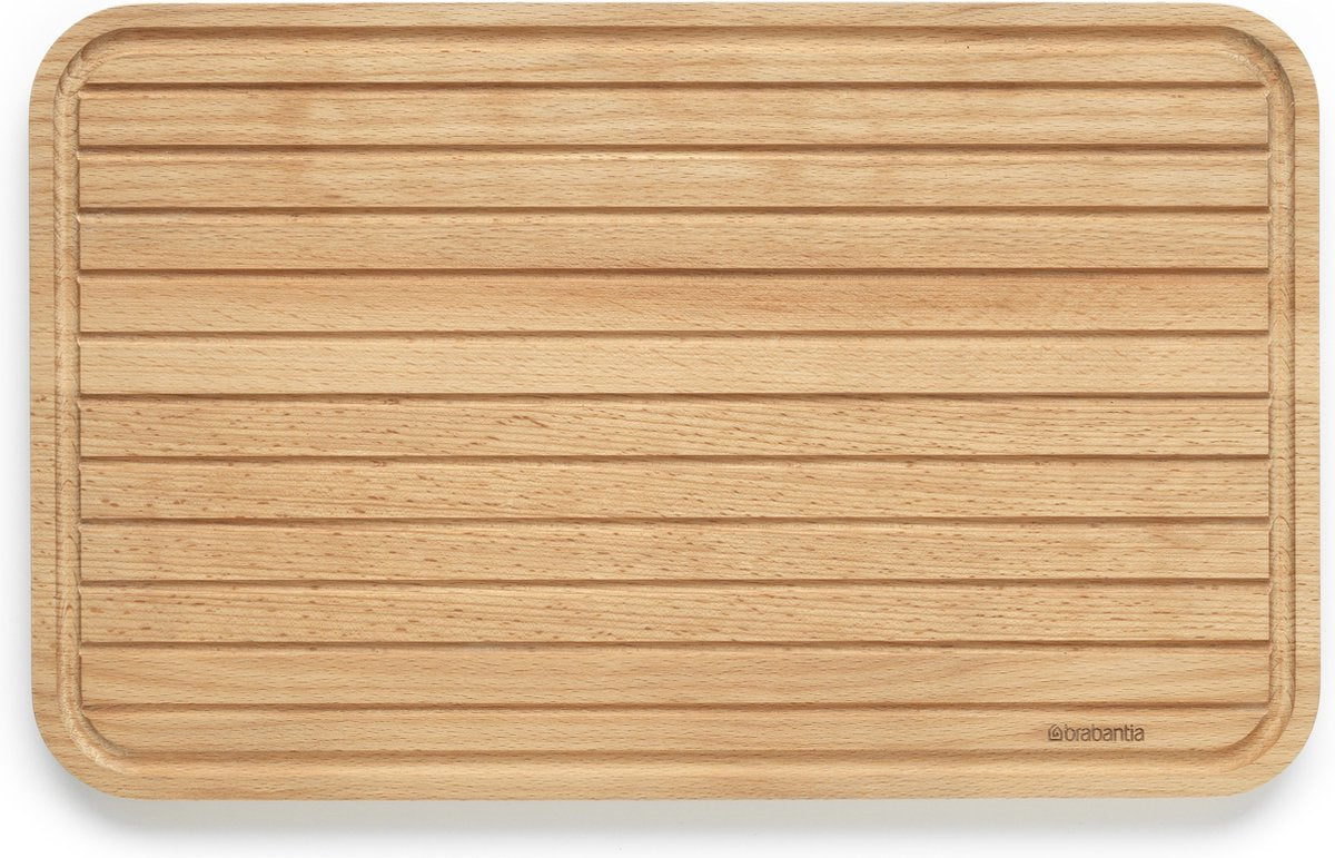 Planche à découper en bois profilé Brabantia - pour le pain - grande