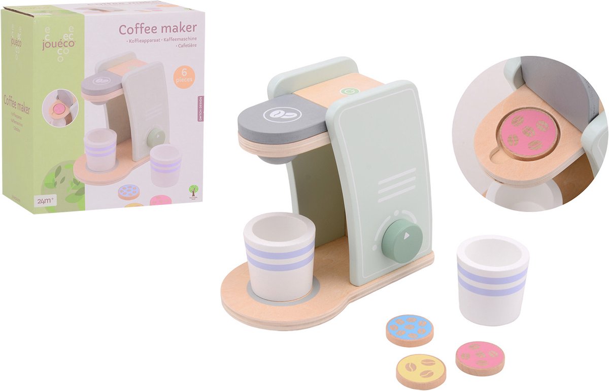 Jouéco ® - cafetière en bois