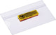 Porte-badge magnétique Europel – porte-cartes – 90 x 55 mm – badge nominatif – transparent – 24 pièces