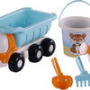 Toys Cavallino Cavallino Beach Kiepwagen avec seau set bleu, 5dlg.