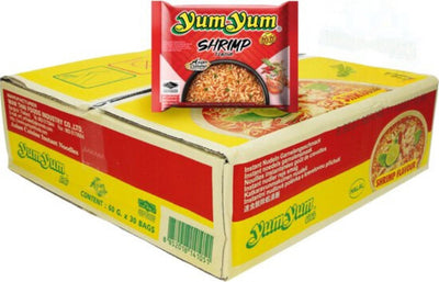 Miam miam nouilles aux crevettes (30x 60 gr)