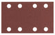 Bosch - Jeu de 10 feuilles abrasives 80 x 133 mm, 180