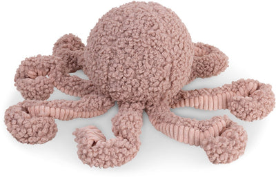 Calmar District 70 - peluche pour chien avec couineur en forme de poulpe - rose - 13 x 20 cm